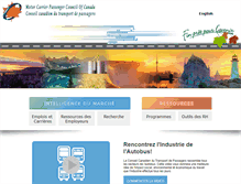 Tablet Screenshot of conseilautobus.ca